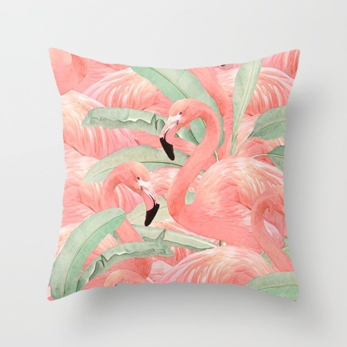 Pink clearance flamingo pillows