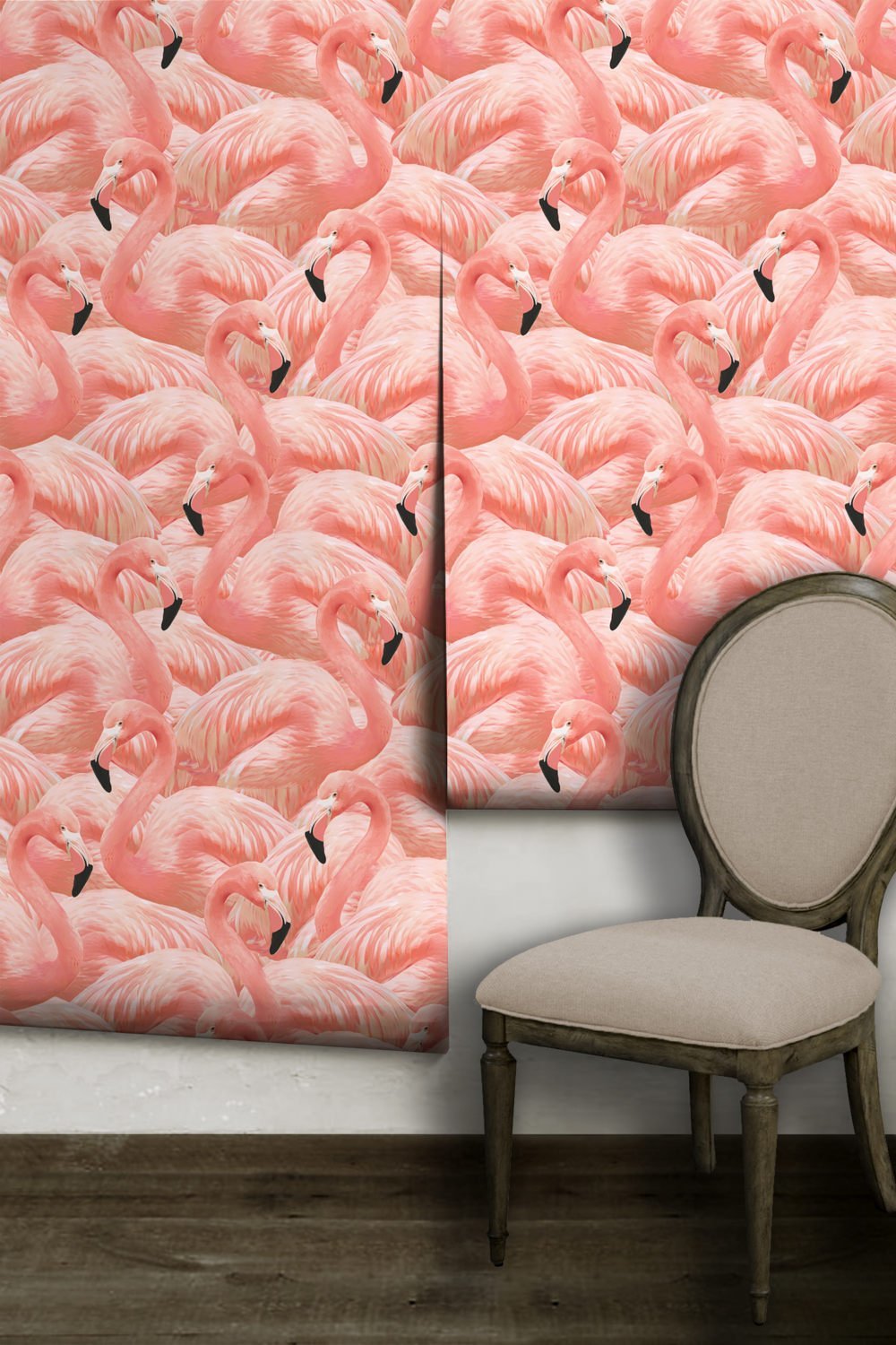 Flamingo | Pink | Wallpaperie
