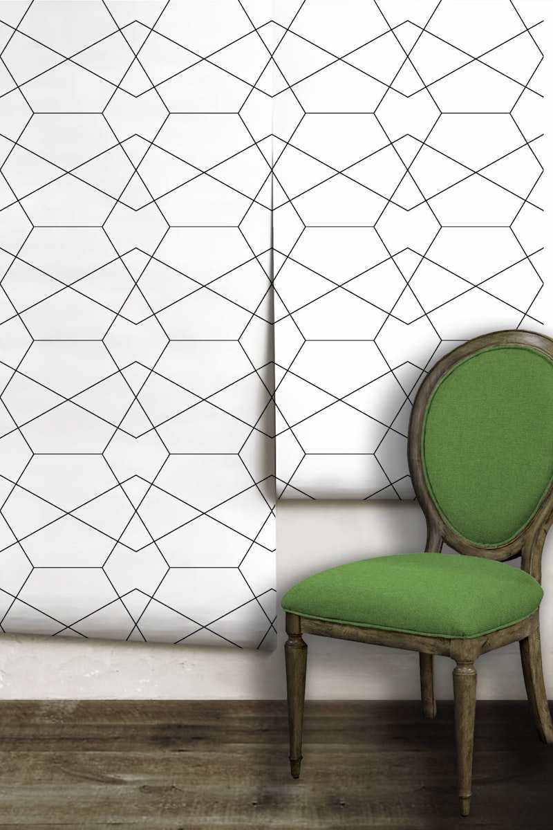 Modern Fretwork | Black